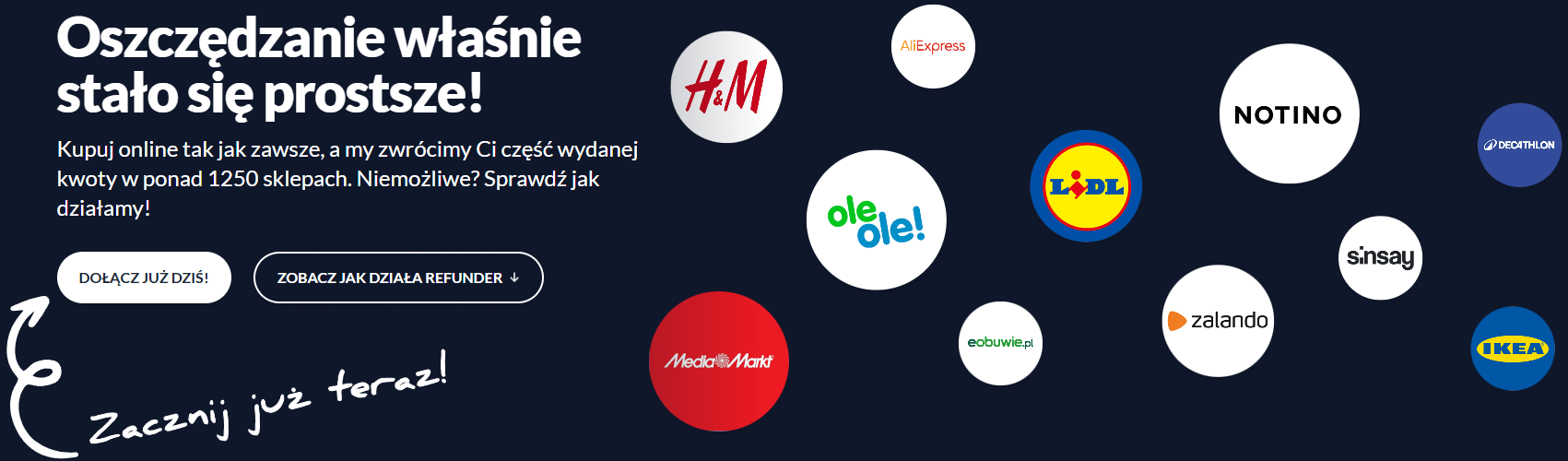 Cashback serwis Refunder