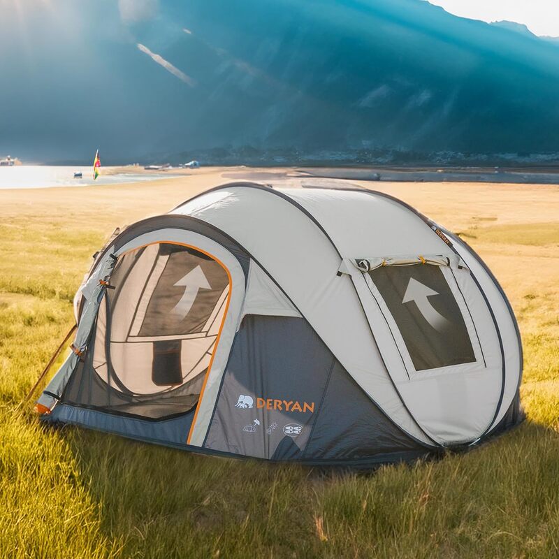 Namiot 4-osobowy Deryan Pop-Up Tent XL w promocji w Decathlon